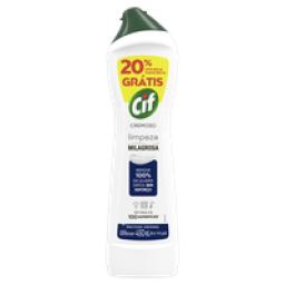 Saponáceo Cremoso Multiuso Original Cif Squeeze Leve 450ml Pague 360ml