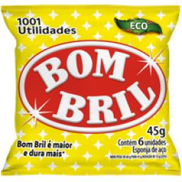 Lã Aço Bombril 45G