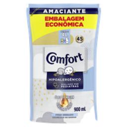 Amaciante de Roupa Concentrado Puro Cuidado Comfort Sachê 900ml Refil Embalagem Econômica