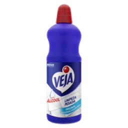 Limpador Limpeza Pesada com Álcool Original Veja Frasco 1l