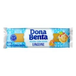 Macarrão com Ovos Linguine DONA BENTA Pacote 500g