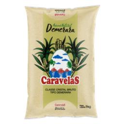 Açúcar Natural Demerara CARAVELAS Pacote 1kg