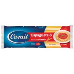 Massa Espaguete 8 Semola Camil 500g