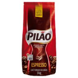 Café Torrado em Grãos Espresso Pilão Pouch 1kg