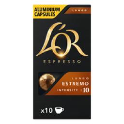 Café em Cápsula Torrado e Moído Lungo Espresso Lor Caixa 52g 10 Unidades