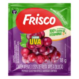 Refresco em Pó Uva Frisco Pacote 18g