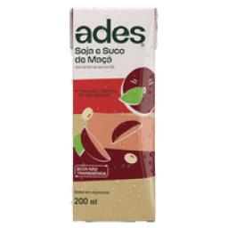 Bebida à Base de Soja Maçã Ades Caixa 200ml