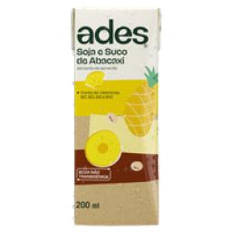 Bebida à Base de Soja Abacaxi Ades Caixa 200ml