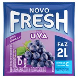 Refresco em Pó Uva Fresh Pacote 15g