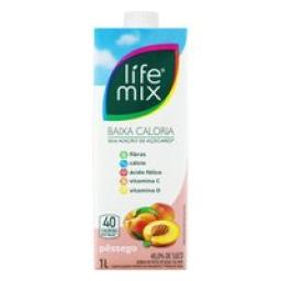 Suco Funcional Life Mix Néctar Baixa Caloria Sabor Pêssego 1L