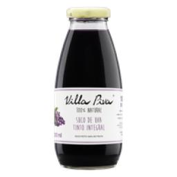 Suco Integral Uva Tinto Villa Piva Garrafa 300ml