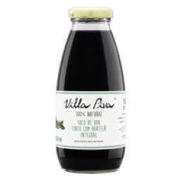 Suco Integral Uva Tinto com Hortelã Villa Piva Garrafa 300ml