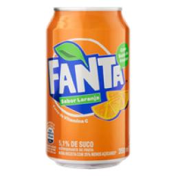 Refrigerante Laranja Fanta Lata 350ml