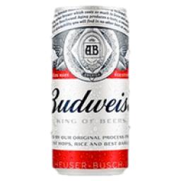 Cerveja Pilsen Budweiser Lata 269ml