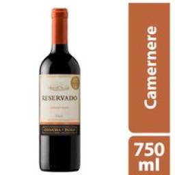 Vinho Chileno Tinto CONCHA Y TORO Reservado Carmenère Garrafa 750ml
