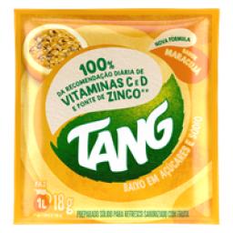 Refresco em Pó Maracujá Tang Pacote 18g