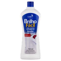 Cera Líquida Autobrilho Incolor Brilho Fácil Frasco 750ml
