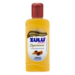 Limpador Perfumado Concentrado Especiarias Zulu Perfumes Squeeze 120ml