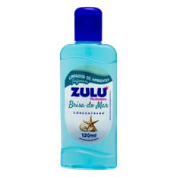 Limpador Perfumado Concentrado Brisas do Mar Zulu Perfumes Squeeze 120ml