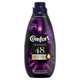 Amaciante de Roupa Concentrado 48 Comfort Segredos Frasco 1l