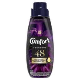 Amaciante de Roupa Concentrado 48 Comfort Segredos Frasco 500ml