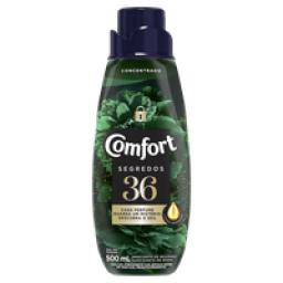 Amaciante de Roupa Concentrado 36 Comfort Segredos Frasco 500ml