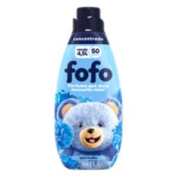 Amaciante de Roupa Concentrado Azul Tudão Fofo Frasco 1l