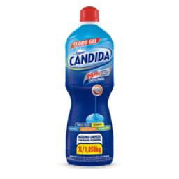 Desinfetante Uso Geral Cloro Gel Original Super Candida Frasco 1l