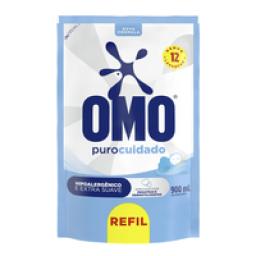 Sabão Líquido Omo +Puro Cuidado Refil 900ml