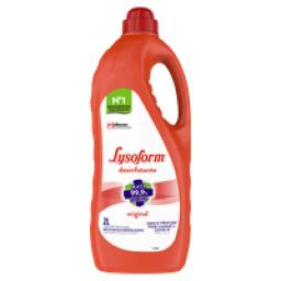 Desinfetante Uso Geral Original Lysoform Frasco 2l