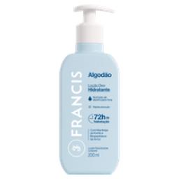 Loção Desodorante Deo-Hidratante Algodão Francis Frasco 200ml Pump