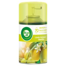 Neutralizador de Odores Limão Siciliano e Baunilha Freshmatic Bom Ar Frasco 250ml Spray Refil