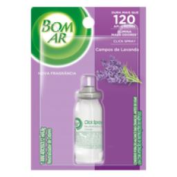 Neutralizador de Odores Campos de Lavanda Click Spray Bom Ar Blister 12ml Refil