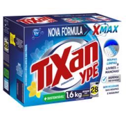 Lava-Roupas Pó Concentrado Primavera Tixan Ypê Caixa 1,6kg