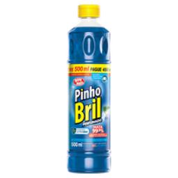 Desinfetante Perfumado Brisa do Mar Pinho Bril Squeeze Leve 500ml Pague 450ml