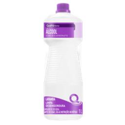 Álcool com Bicarbonato Lavanda Qualitá Home Garrafa 1l