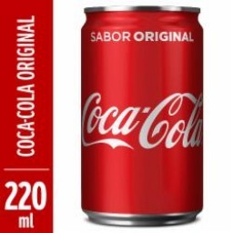 Refrigerante Coca Cola lata 220mL