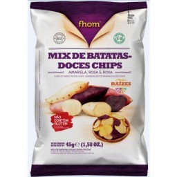 Raízes Batata Doce Mix Chips 45g