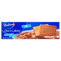 Biscoito Alemão BAHLSEN Chocolate Leibniz Caixa 125g