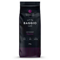 Café Gourmet Espresso Torrado e Moído BAGGIO 250g