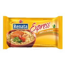 Macarrão Instantâneo com Tempero de Galinha Renata Express Pacote 85g