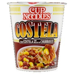 Massa Instantânea Costela com Molho de Churrasco Nissin Cup Noodles Copo 68g