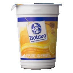 Iogurte com Polpa de Laranja, Cenoura e Mel BATAVO 170g