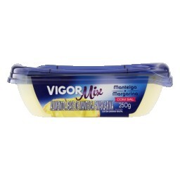 Margarina com Manteiga com Sal VIGOR Mix Pote 250g