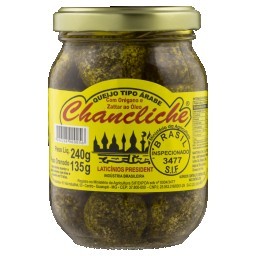 Queijo Tipo Árabe com Orégano e Zattar ao Óleo Integral Chancliche President Vidro 135g