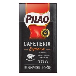 Café Torrado e Moído a Vácuo Espresso Pilão Cafeteria Pacote 500g