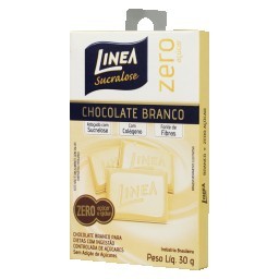 Chocolate Diet Branco LINEA Caixa 30g