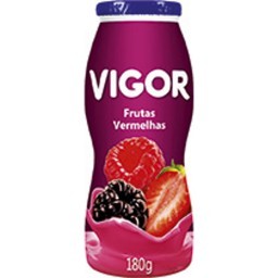 Iogurte Líquido Frutas Vermelhas VIGOR 180g