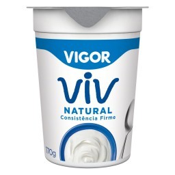 Iogurte VIGOR Viv Sabor Natural Pote 170g