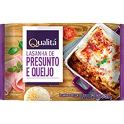 Lasanha de Presunto e Queijo QUALITÁ 600g